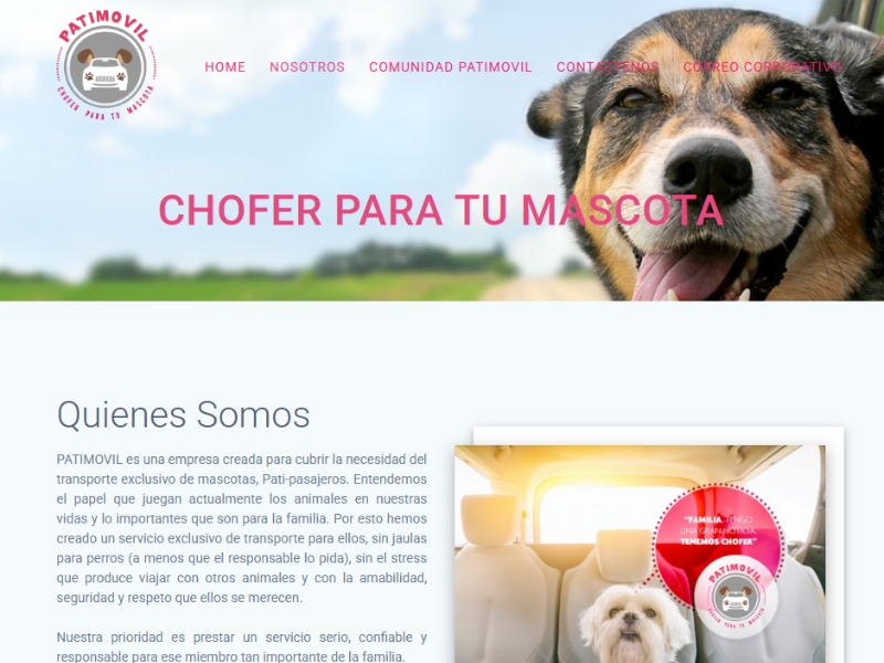 Patimovil — App y sitio web